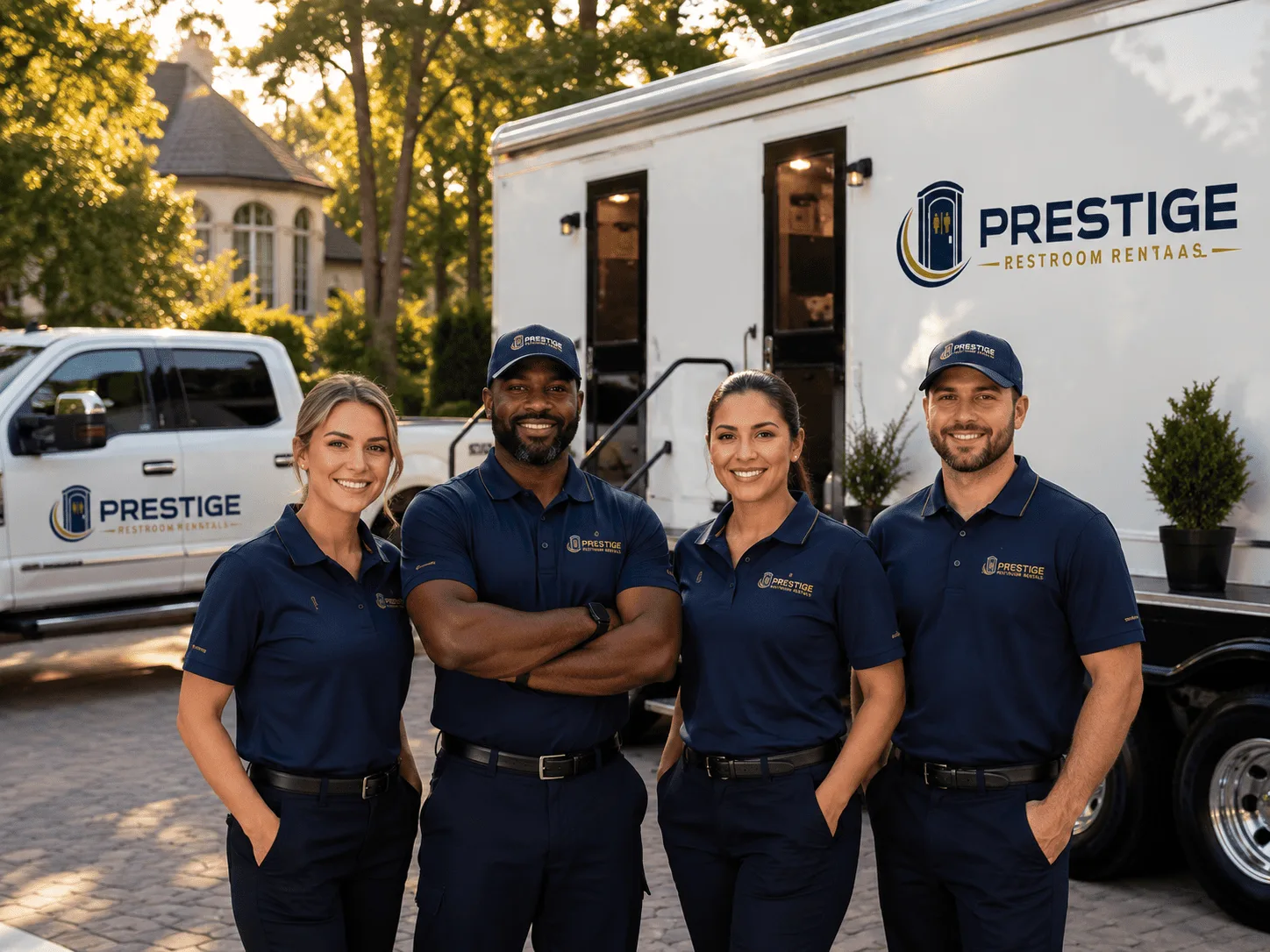 Trusted Luxury Portable Restrooms company in Flora, LA